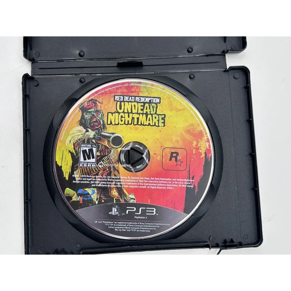 Red Dead Redemption Undead Nightmare Sony PlayStation 3 PS3 Rockstar Games 2010